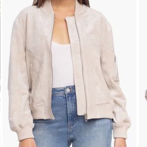 BLANKNYC FAUX SUEDE JACKET